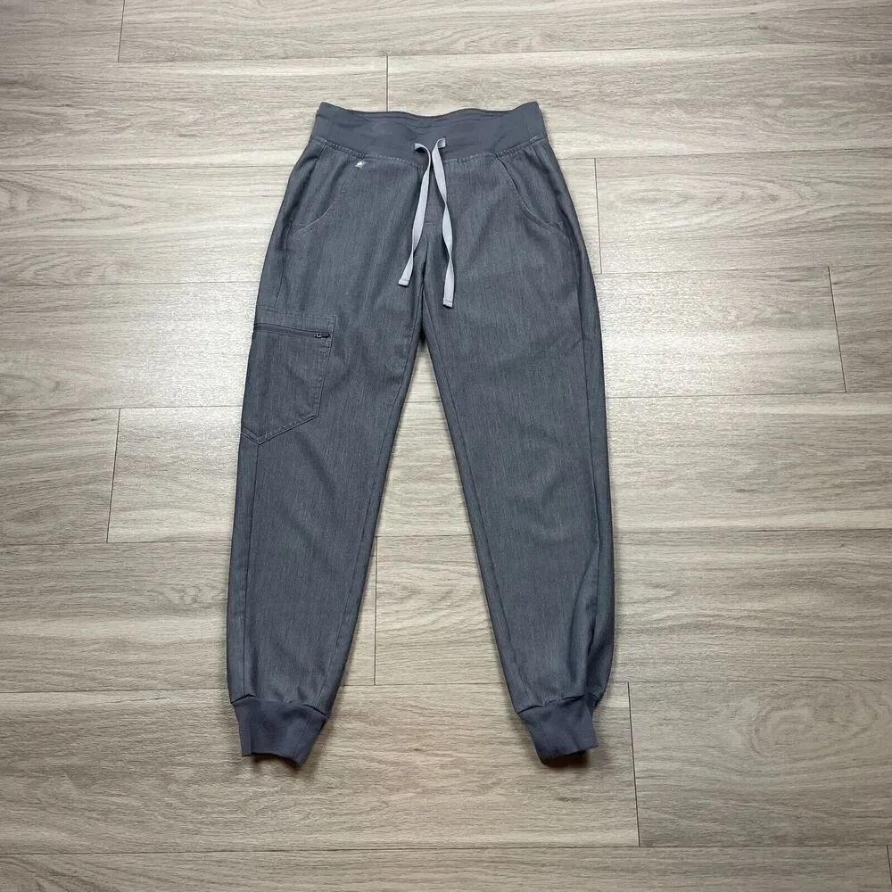 Figs Pants Womens 2XS Gray Technical Collection Nurse Scrubs